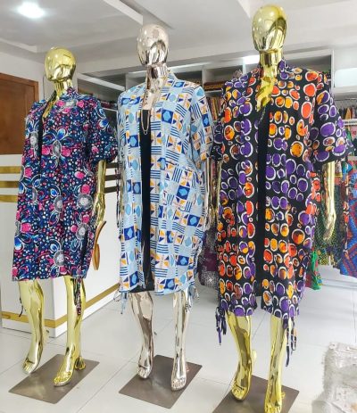 Midi Kimono Set Midi Kimono (With Drawstrings)