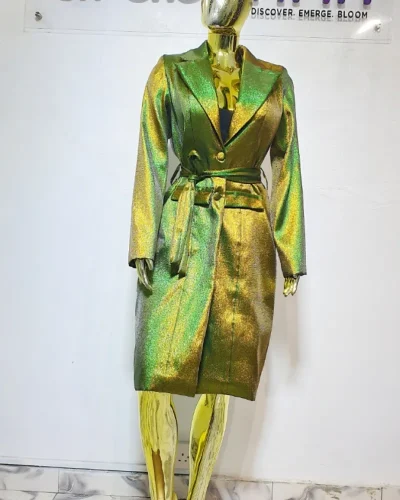Damask Trenchcoat