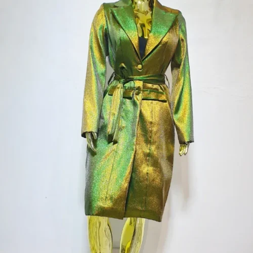 Damask Trenchcoat